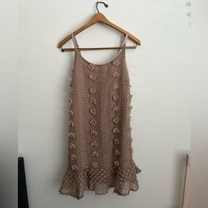 Taupe dress-Never worn